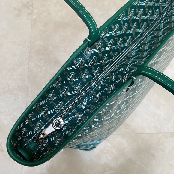 NWT Goyard Artois MM Green - Picture 2 of 8
